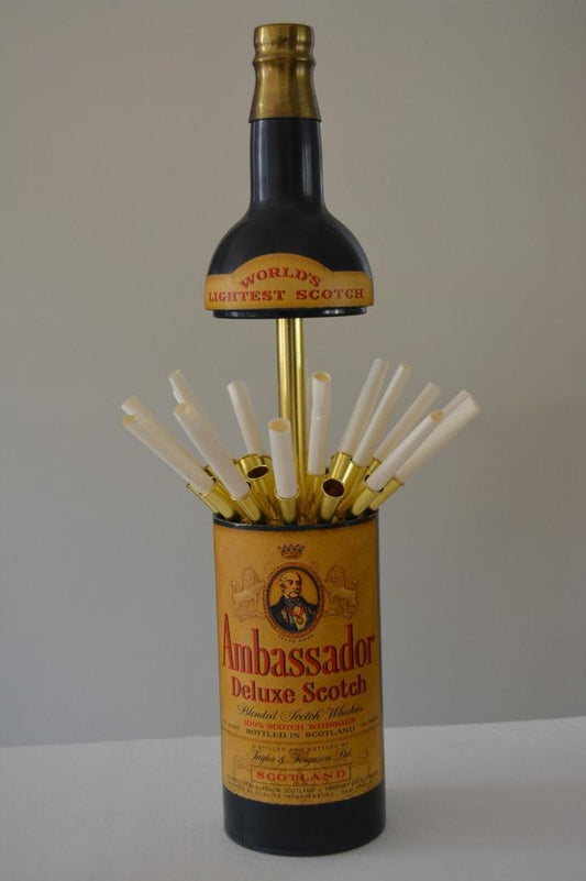 AMBASSADOR CIGARETTE DISPENSER WITH LIGHTER