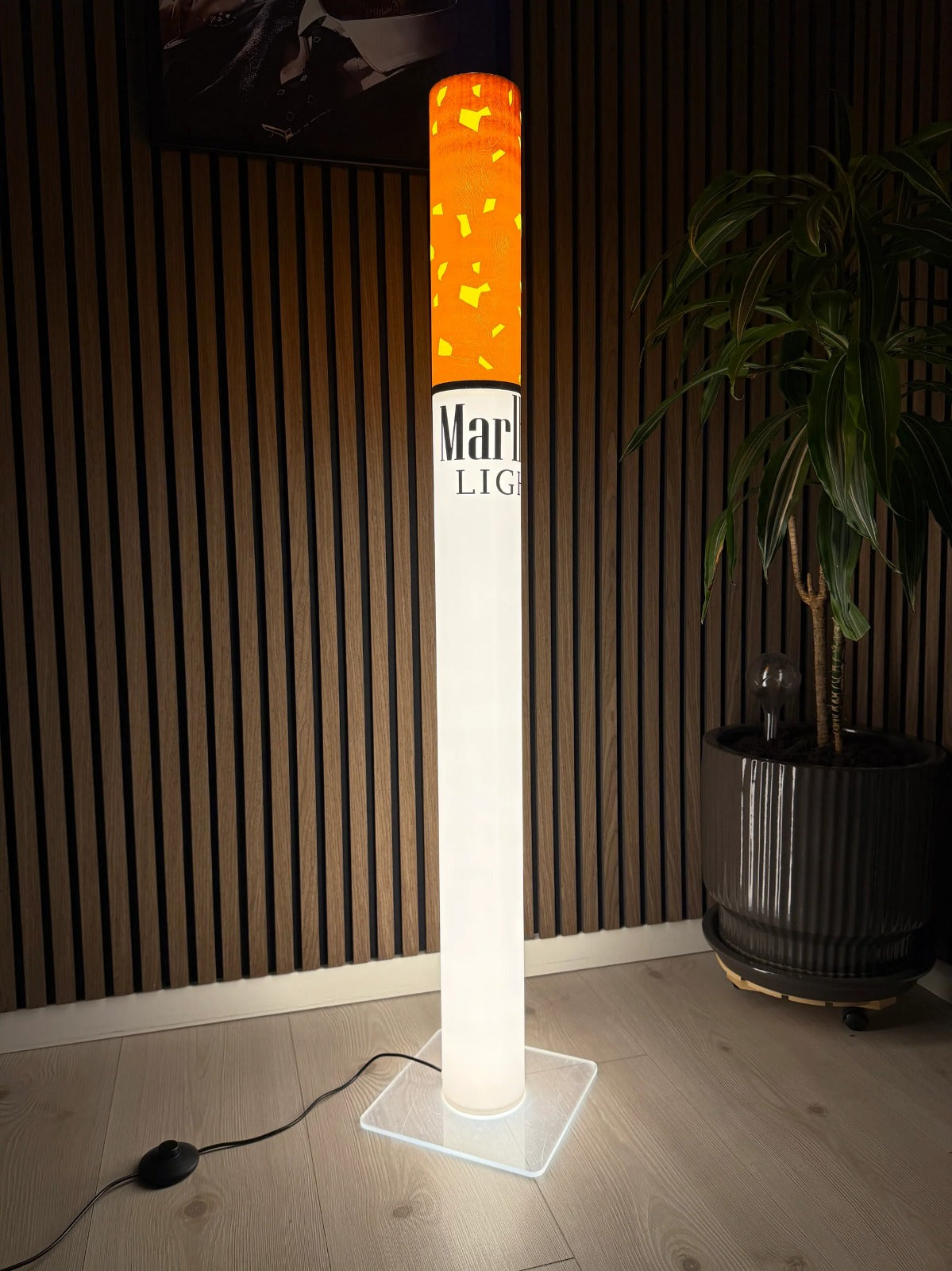 Retro Marlboro Floor Lamp